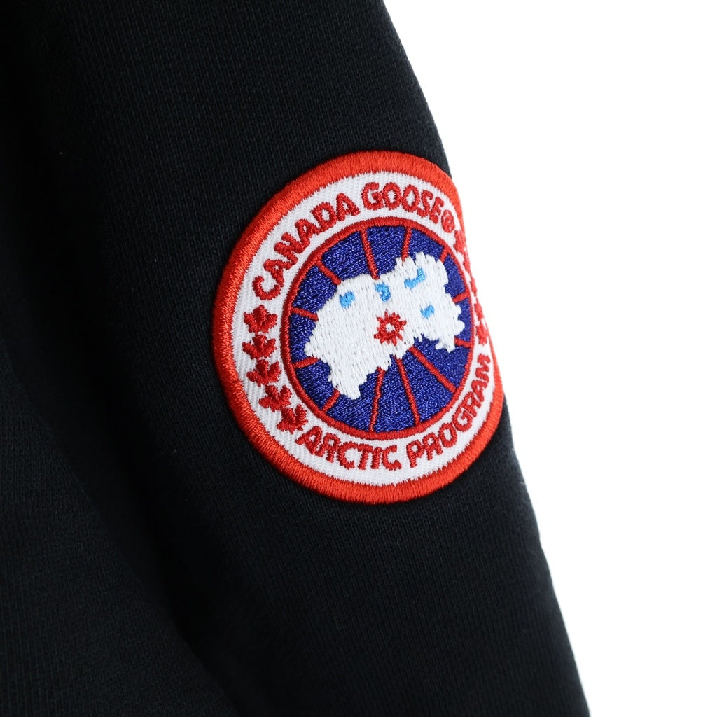 CANADA GOOSE(カナダグース) ヒューロン フルジップ フーディー ブラック HURON FULL ZIP HOODY 7401M