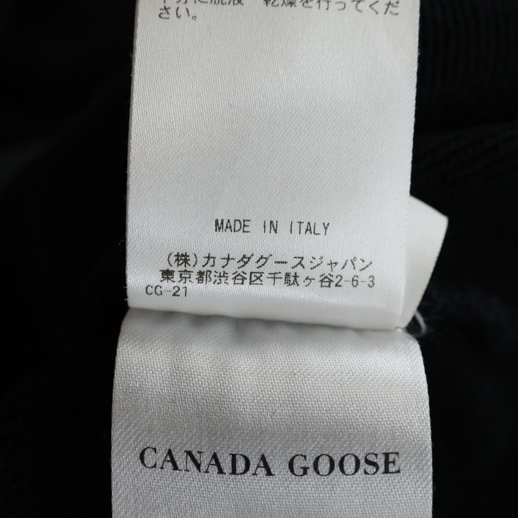 CANADA GOOSE(カナダグース) ヒューロン フルジップ フーディー ブラック HURON FULL ZIP HOODY 7401M