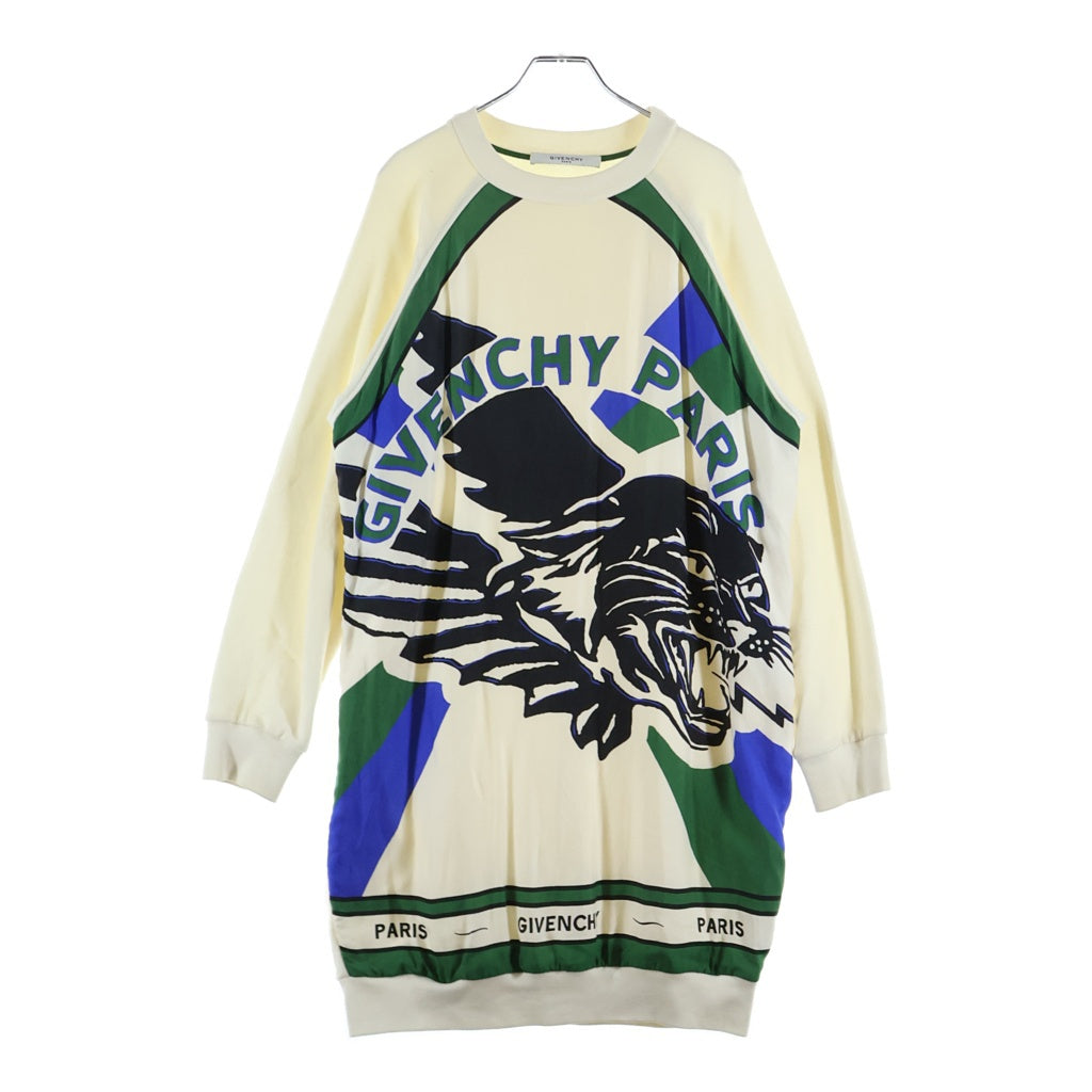 GIVENCHY(ジバンシィ) PARIS LOGO パリ プリントスウェットワンピース レディース ホワイト BW20CL3Z12