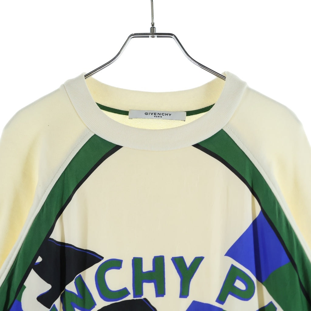 GIVENCHY(ジバンシィ) PARIS LOGO パリ プリントスウェットワンピース レディース ホワイト BW20CL3Z12