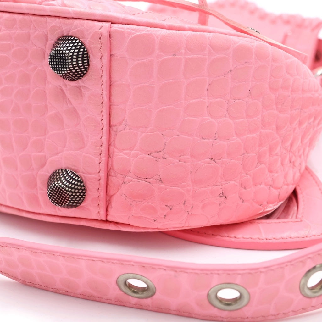 BALENCIAGA(バレンシアガ) LE CAGOLE S ル カゴール ショルダーバッグ ピンク 671307 レディース