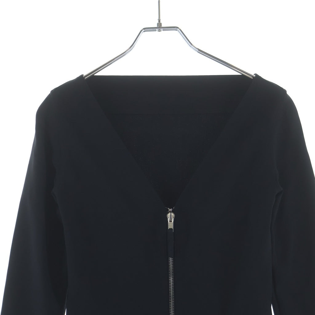 Rick Owens(リックオウエンス) 17AW GLITTER ジップアップ ワンピース ブラック レディース RP17F7520-RS