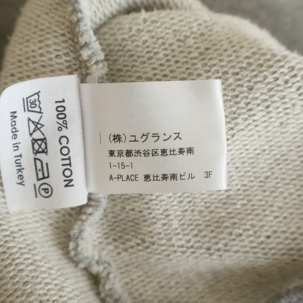 DRIES VAN NOTEN(ドリスヴァンノッテン) バックギャザー プルオーバースウェットトレーナー グレー レディース