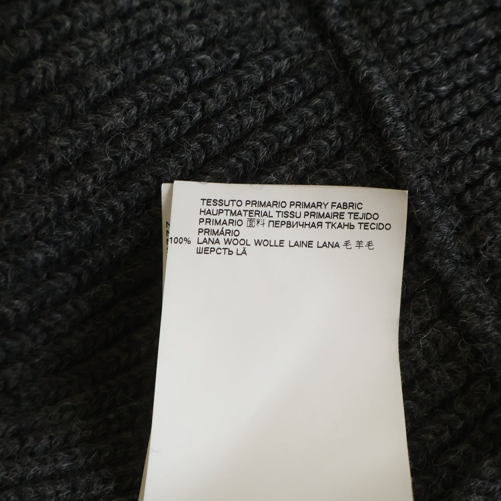 Maison Margiela(メゾンマルジェラ) 19AW ドライバーズニットポンチョ グレー S50TH0007 S16769