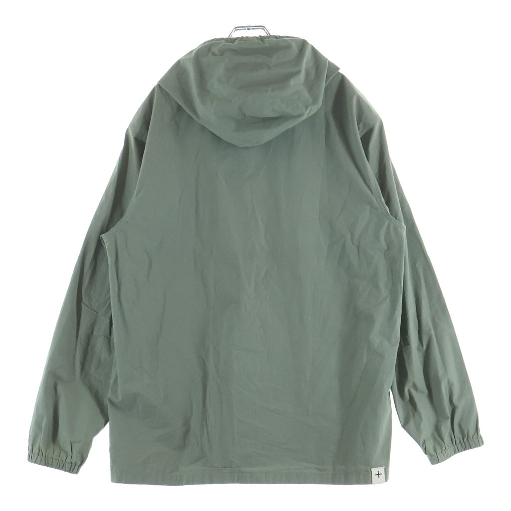 JIL SANDER +(ジルサンダープラス) 23SS ボタンアップ フーデットコットンジャケット カーキ J47DL0107