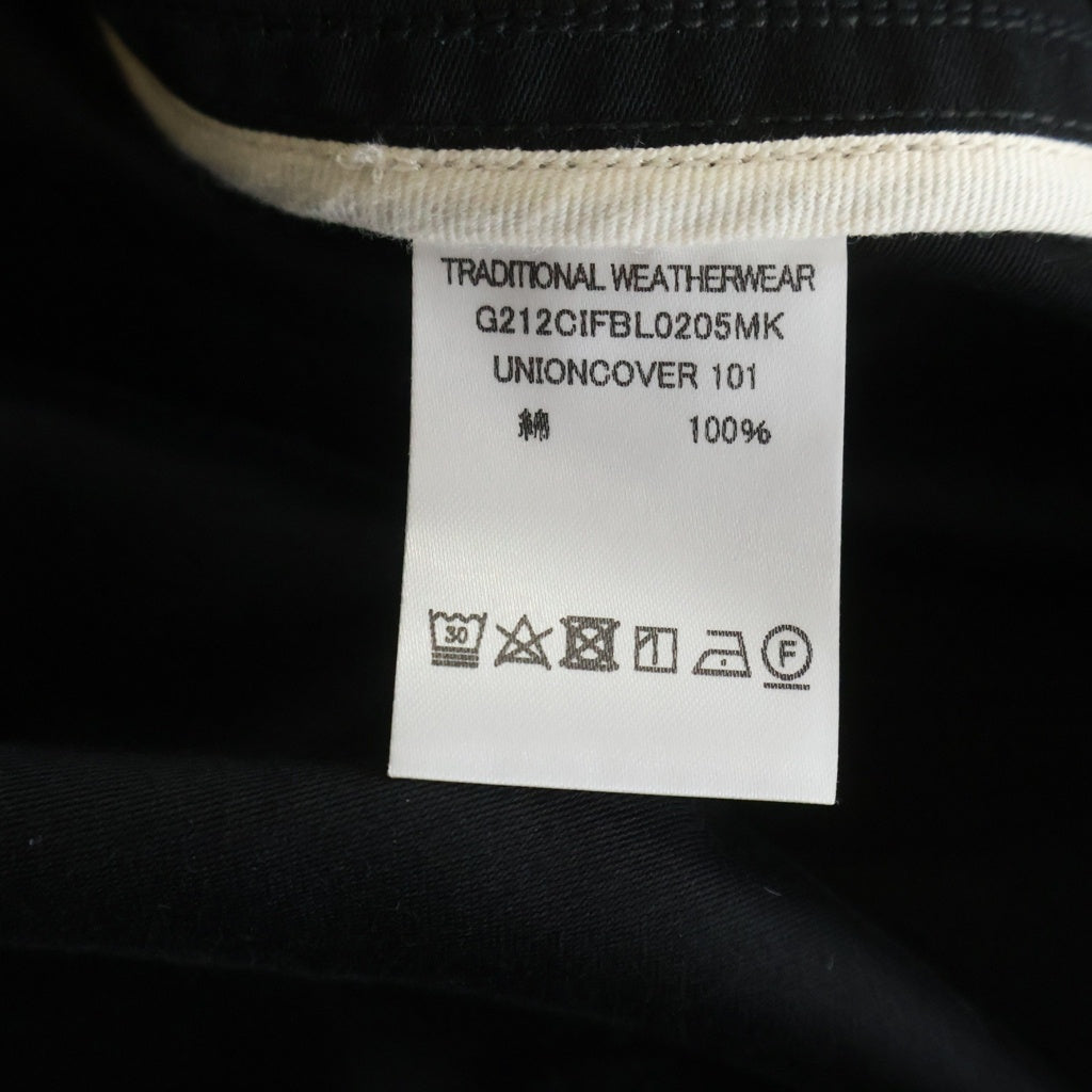 Traditional Weatherwear(トラディショナル ウェザーウェア) UNION COVER 101 ユニオンカバー ナイロンジャケット ブラック G212CIFBL0205MK