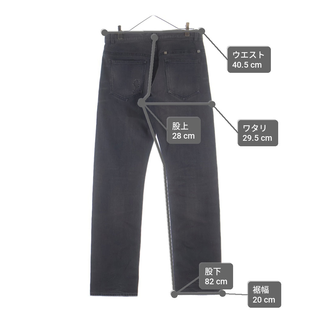 GIVENCHY(ジバンシィ) 24SS 20STRAIGHT FIT デニムパンツ グレー BM50UY5YAG