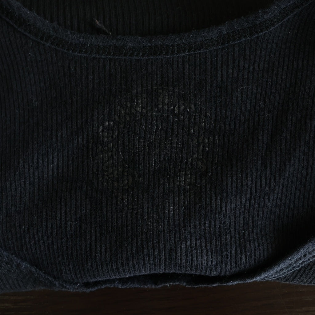 CHROME HEARTS(クロムハーツ) OLD SCRL LOGO TANK スクロール ロゴ タンクトップ ノースリーブ ブラック