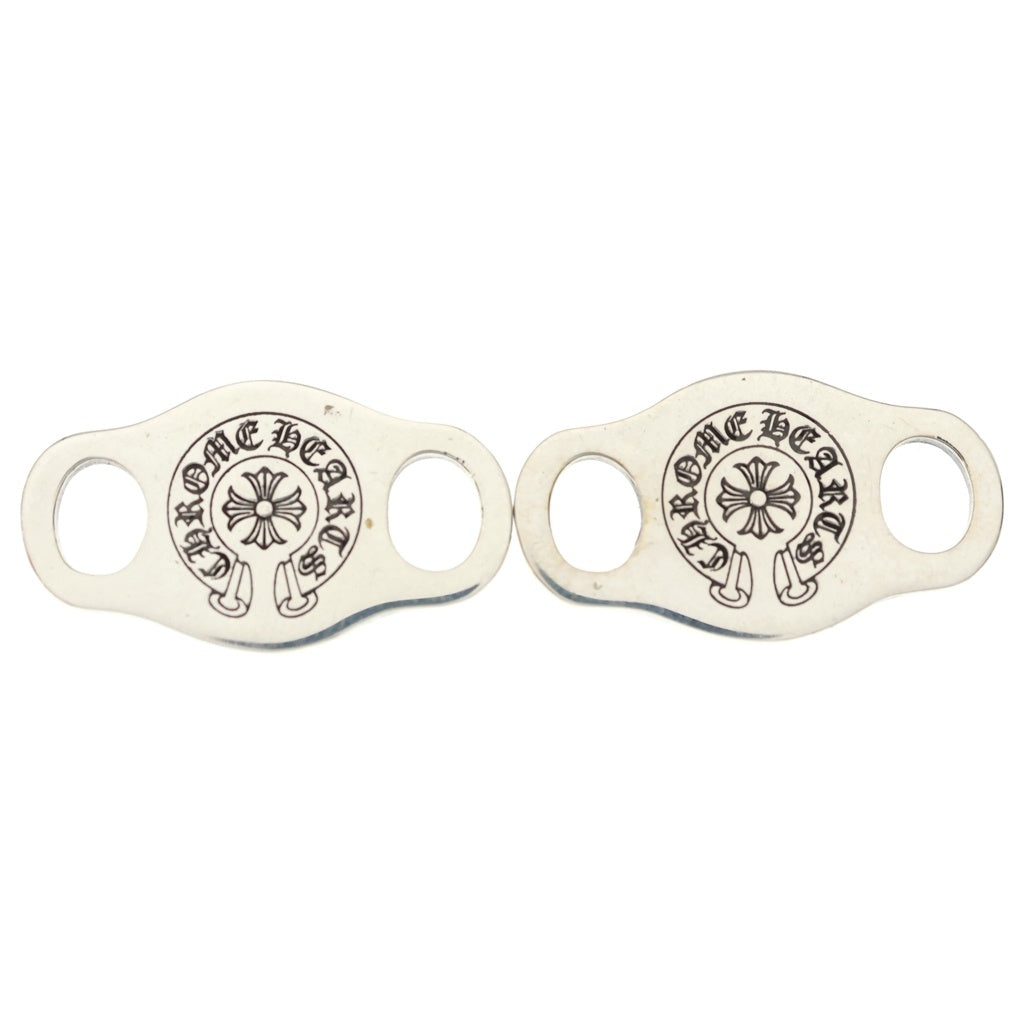 CHROME HEARTS(クロムハーツ) SHOELACE SET V1 シューレース デュブレ 2個セット シルバー BCA313