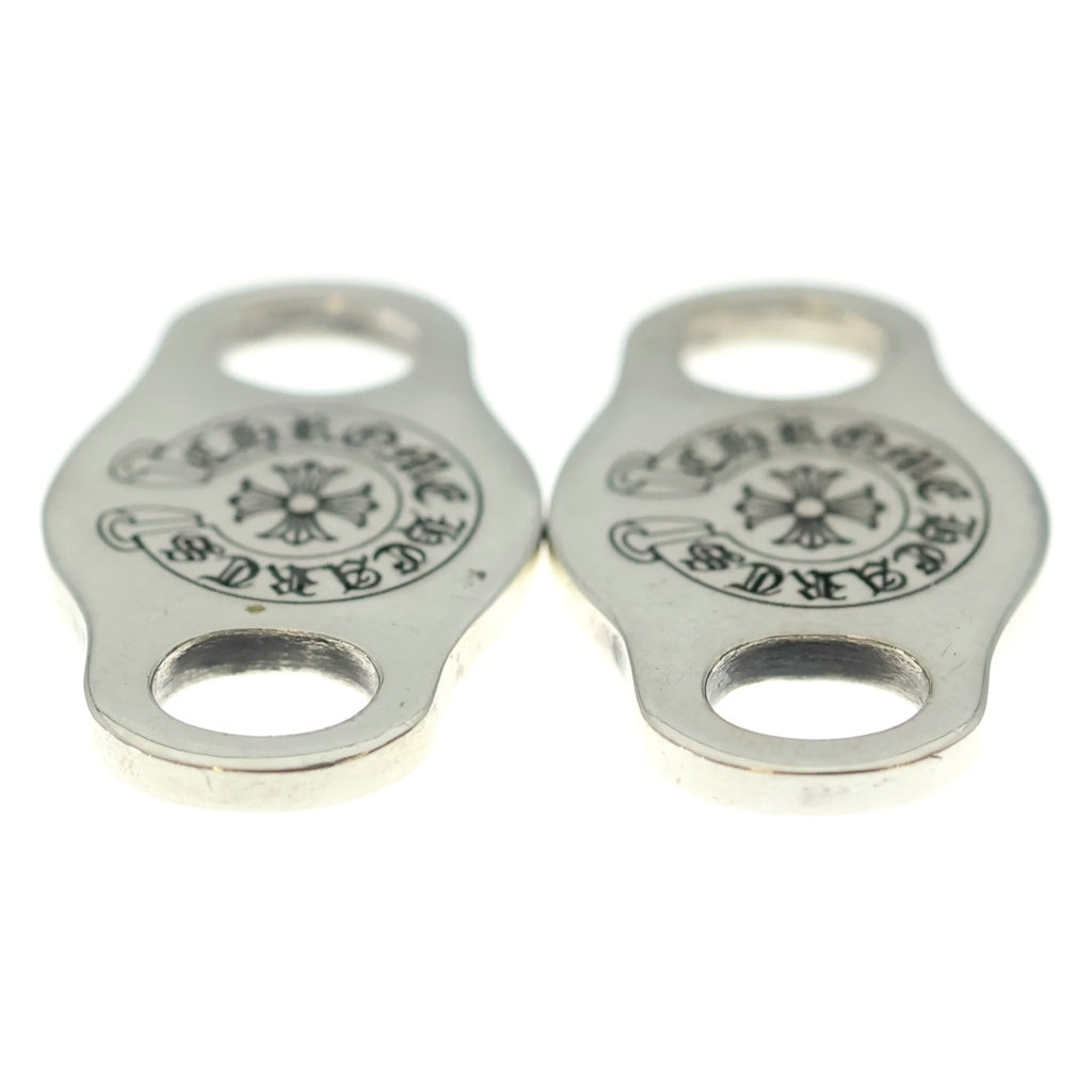 CHROME HEARTS(クロムハーツ) SHOELACE SET V1 シューレース デュブレ 2個セット シルバー BCA313