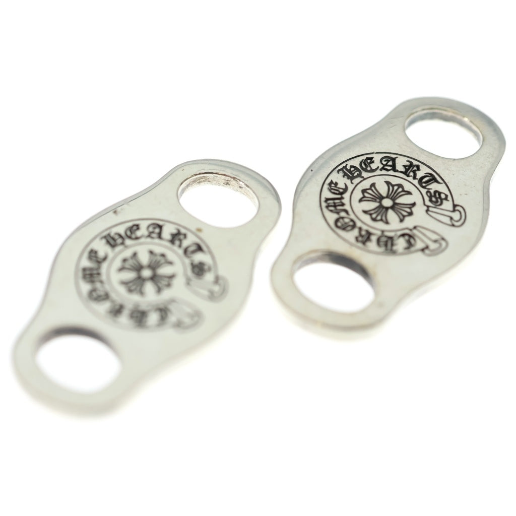 CHROME HEARTS(クロムハーツ) SHOELACE SET V1 シューレース デュブレ 2個セット シルバー BCA313