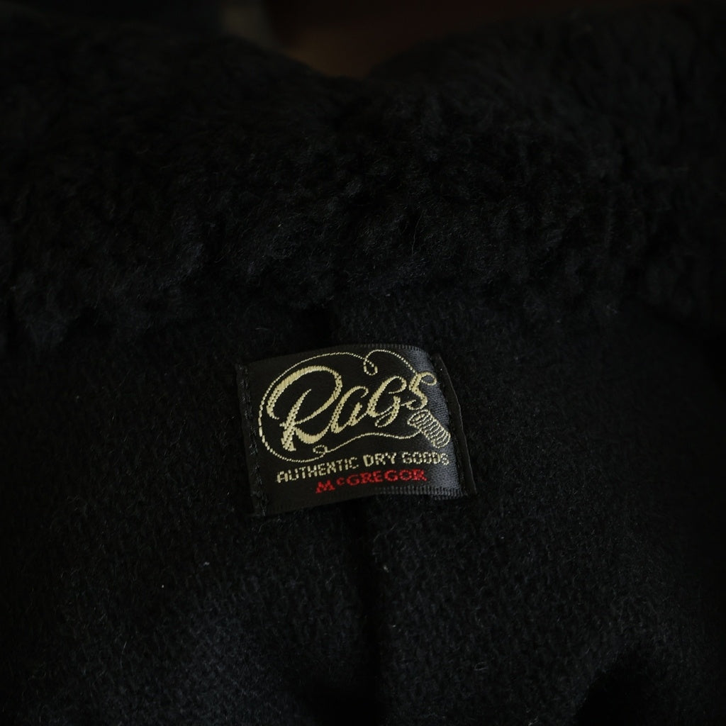 Rags McGREGOR(ラグスマックレガー) 12AW グリズリージャケット ラムファー ブルゾン ブラック