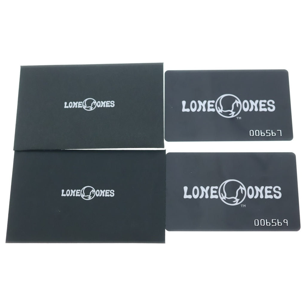 LONE ONES(ロンワンズ) カスタム メイティングフライト フックボックスチェーン 17inch 18K ピースサイ スモール ペンダントトップ シルバー/ゴールド MFNH-0002S MFP-0082S-18K