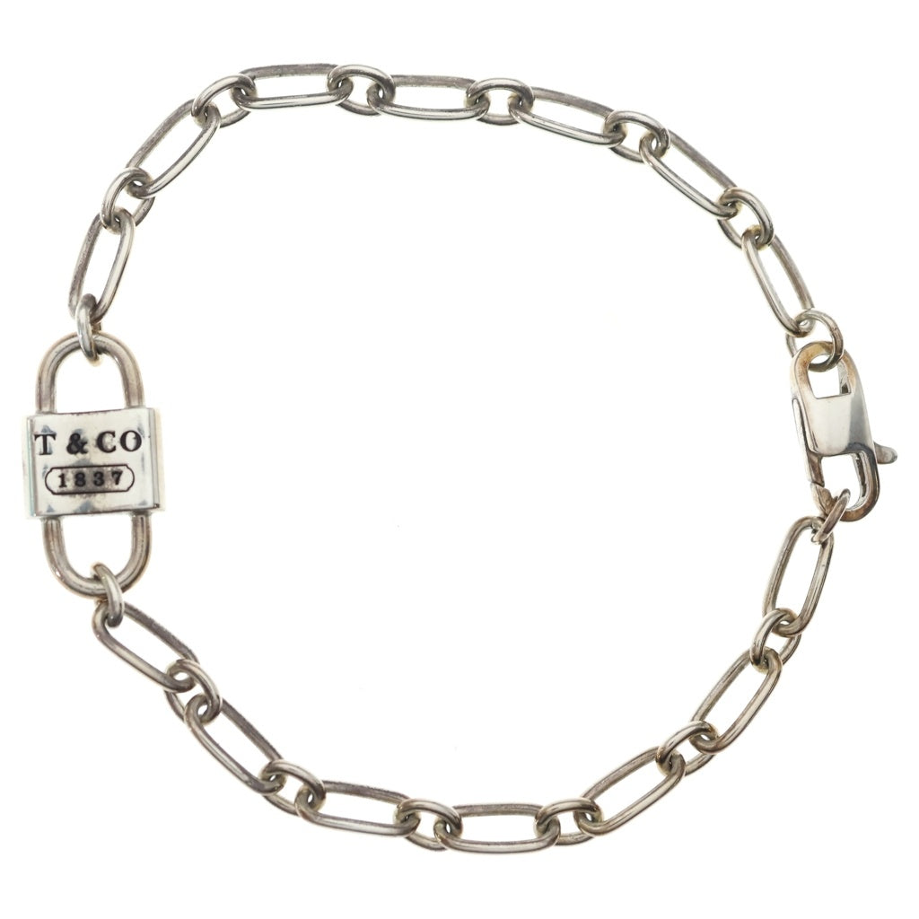 TIFFANY & Co.(ティファニー) スモール ダブル ロック ブレスレット シルバー レディース