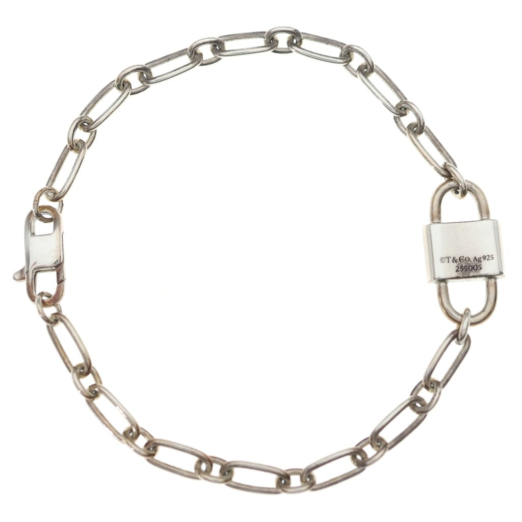 TIFFANY & Co.(ティファニー) スモール ダブル ロック ブレスレット シルバー レディース