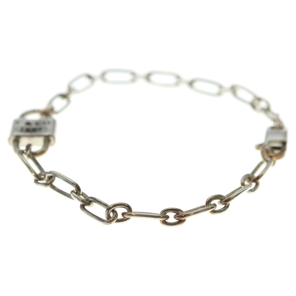 TIFFANY & Co.(ティファニー) スモール ダブル ロック ブレスレット シルバー レディース