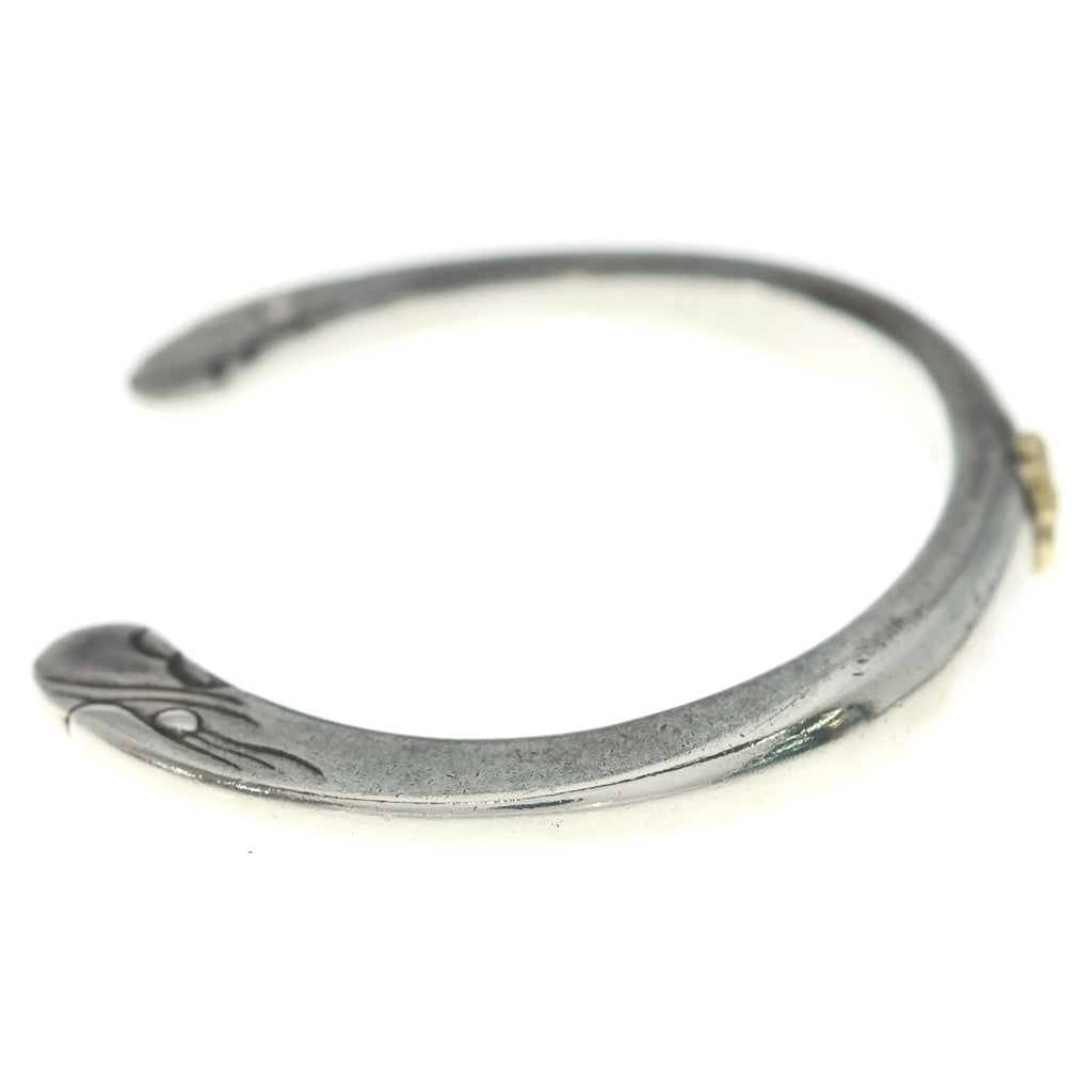 TADY & KING(タディアンドキング) イーグルフェイス K18 GPローズ バングル ブレスレット シルバー/ゴールド