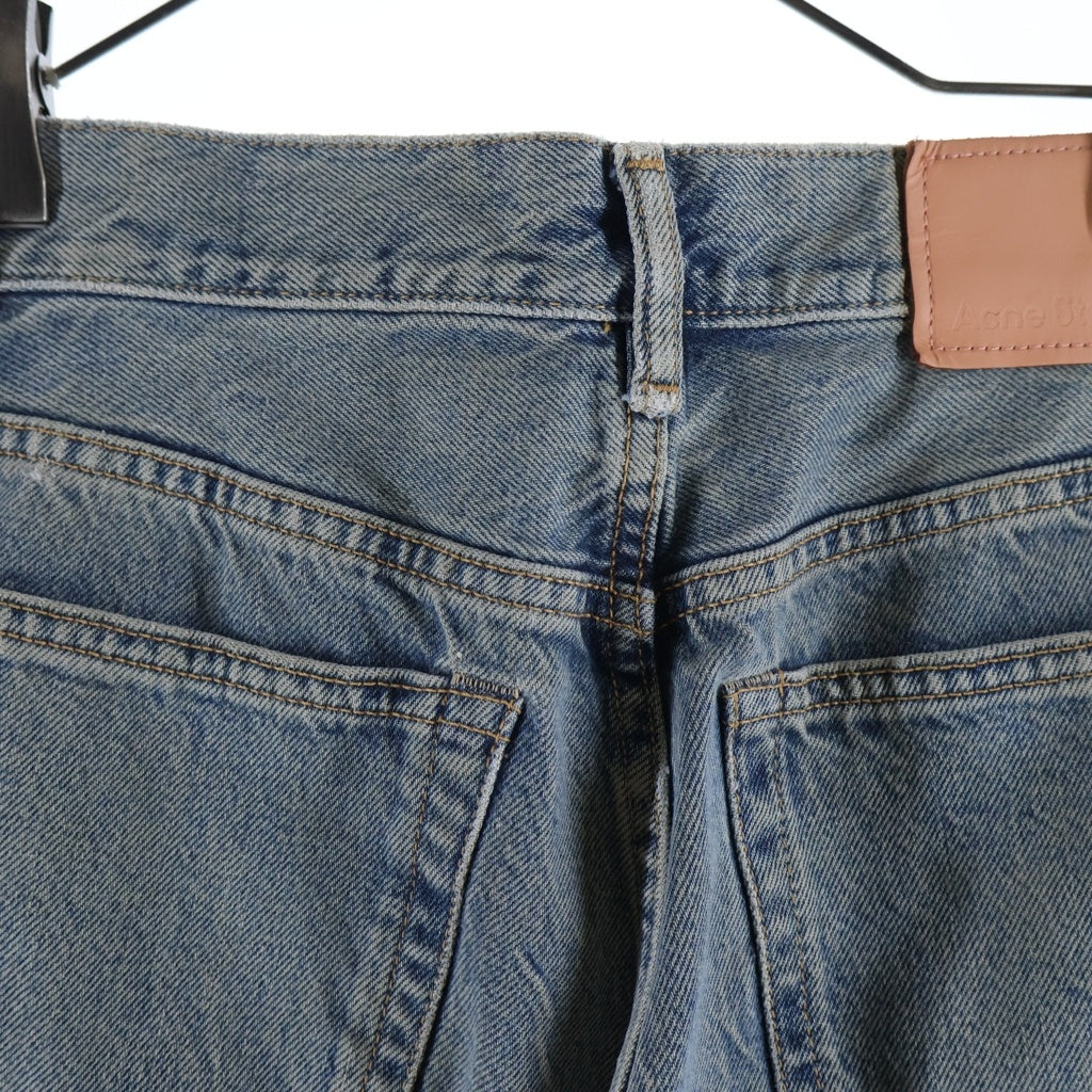 Acne Studios(アクネ ストゥディオズ) 21AW DELTA デルタ ルーズフィット デニムパンツ インディゴ A00434