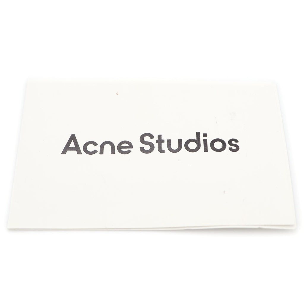 Acne Studios(アクネ ストゥディオズ) PLATT MINI R プラットミニ レザーショルダーバック ブラック レディース