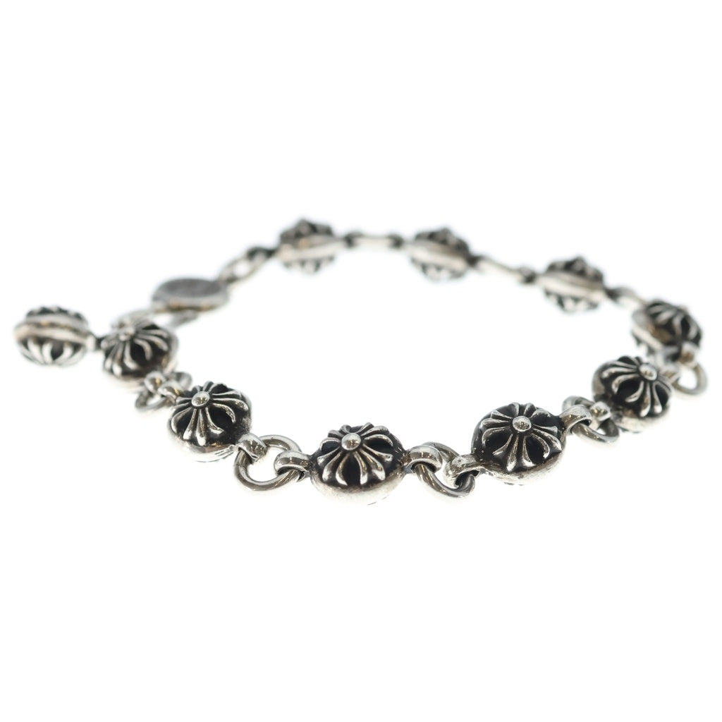 CHROME HEARTS(クロムハーツ) NO2 BALL #2クロスボールブレスレット シルバー BCA176