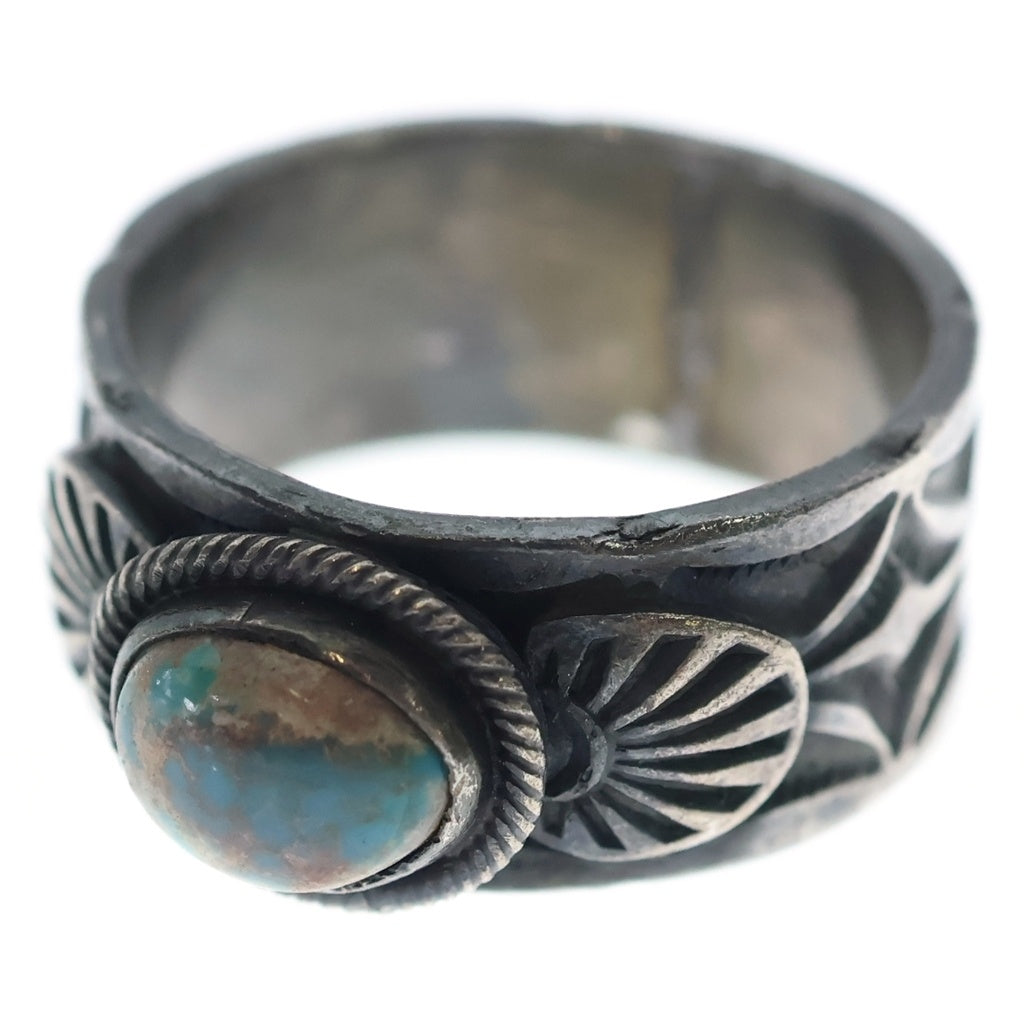 INDIAN JEWELRY(インディアンジュエリー) ナバホ族 ターコイズリング シルバー