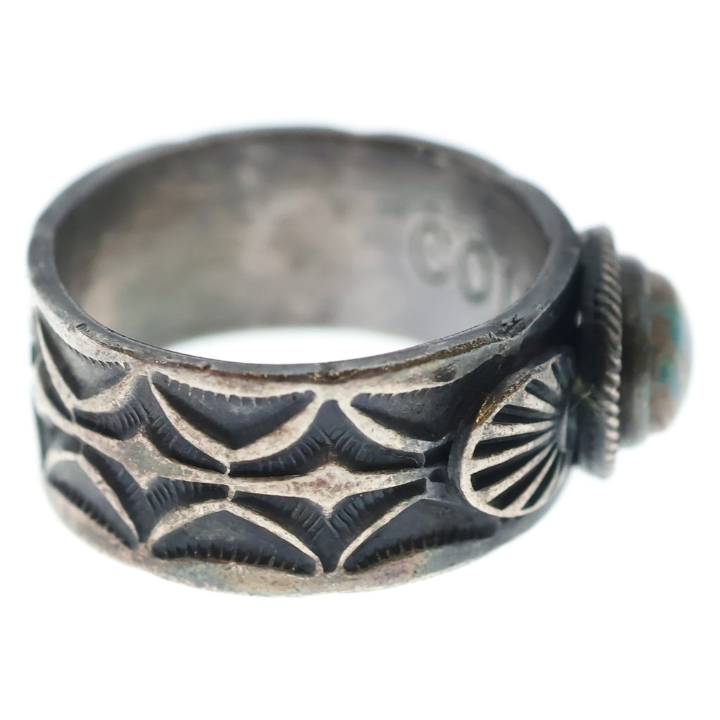 INDIAN JEWELRY(インディアンジュエリー) ナバホ族 ターコイズリング シルバー