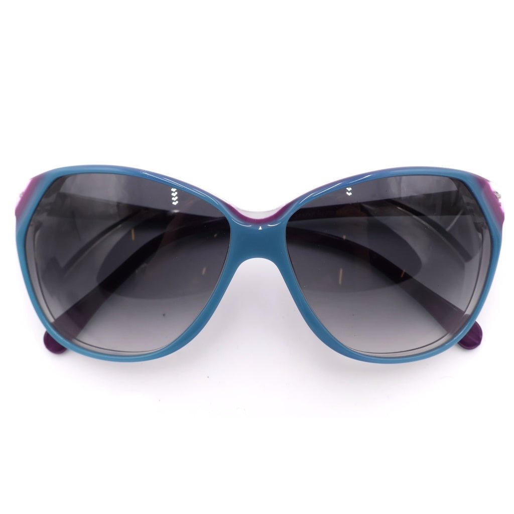 NO BRAND(ノーブランド) SELIMA OPTIQUE SUMMER ボックスサングラス メガネ アイウェア ブルー