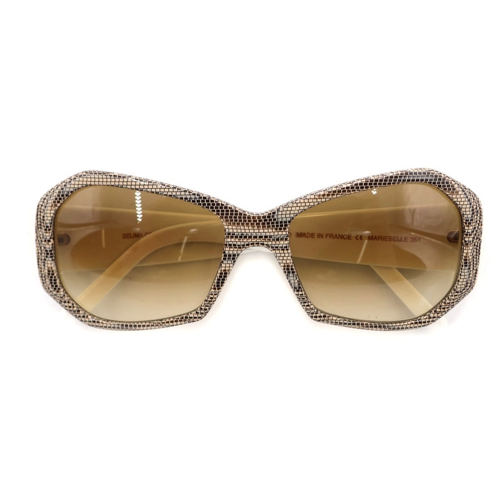 NO BRAND(ノーブランド) SELIMA OPTIQUE MARIEBELLE351 マリベル351 ボックスサングラス メガネ アイウェア マルチカラー