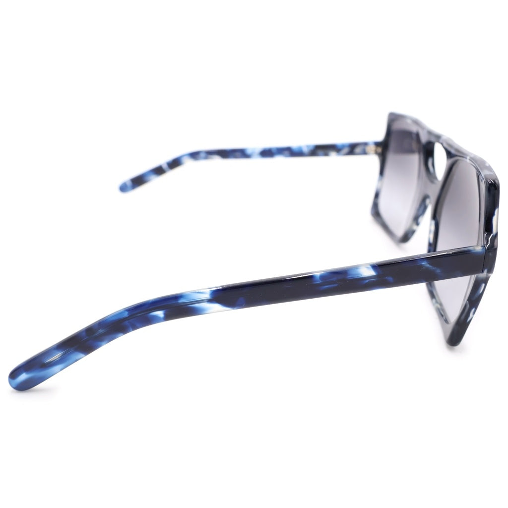 NO BRAND(ノーブランド) SELIMA OPTIQUE ZAZOU P.100 ザゾウ P.100 ボックスサングラス メガネ アイウェア ブルー/パープル