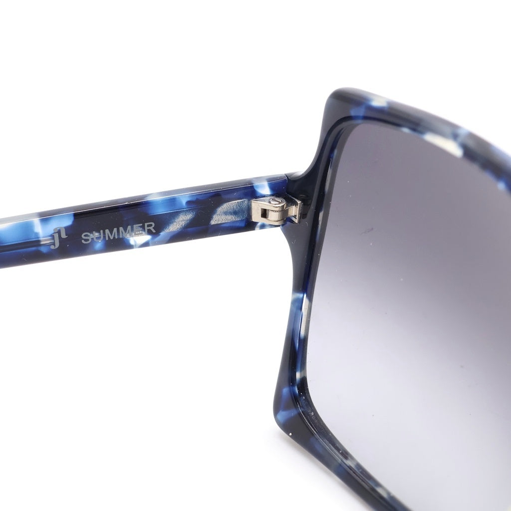 NO BRAND(ノーブランド) SELIMA OPTIQUE ZAZOU P.100 ザゾウ P.100 ボックスサングラス メガネ アイウェア ブルー/パープル