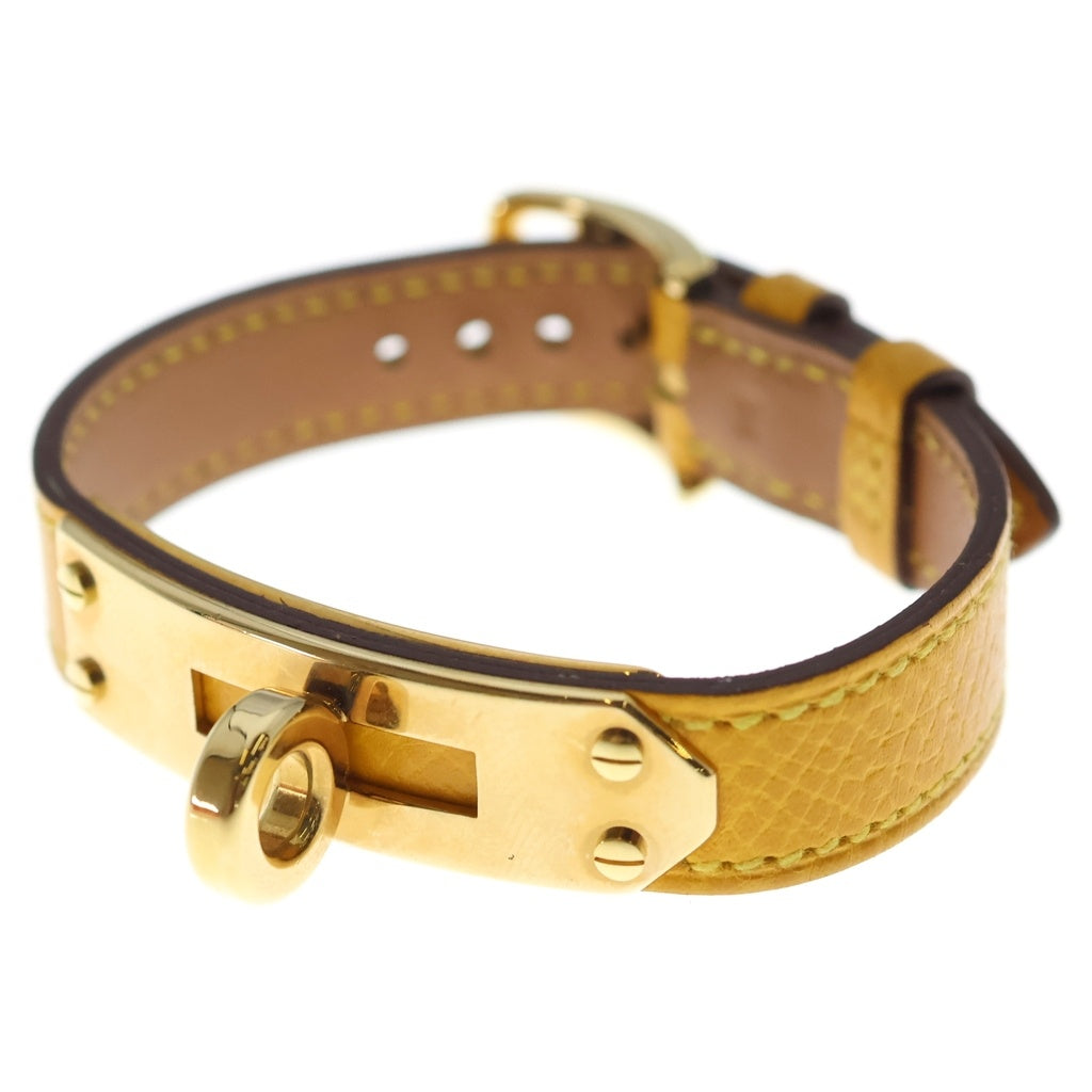 HERMES(エルメス) ケリー ドゥブルトゥール レザーベルト ○U刻印