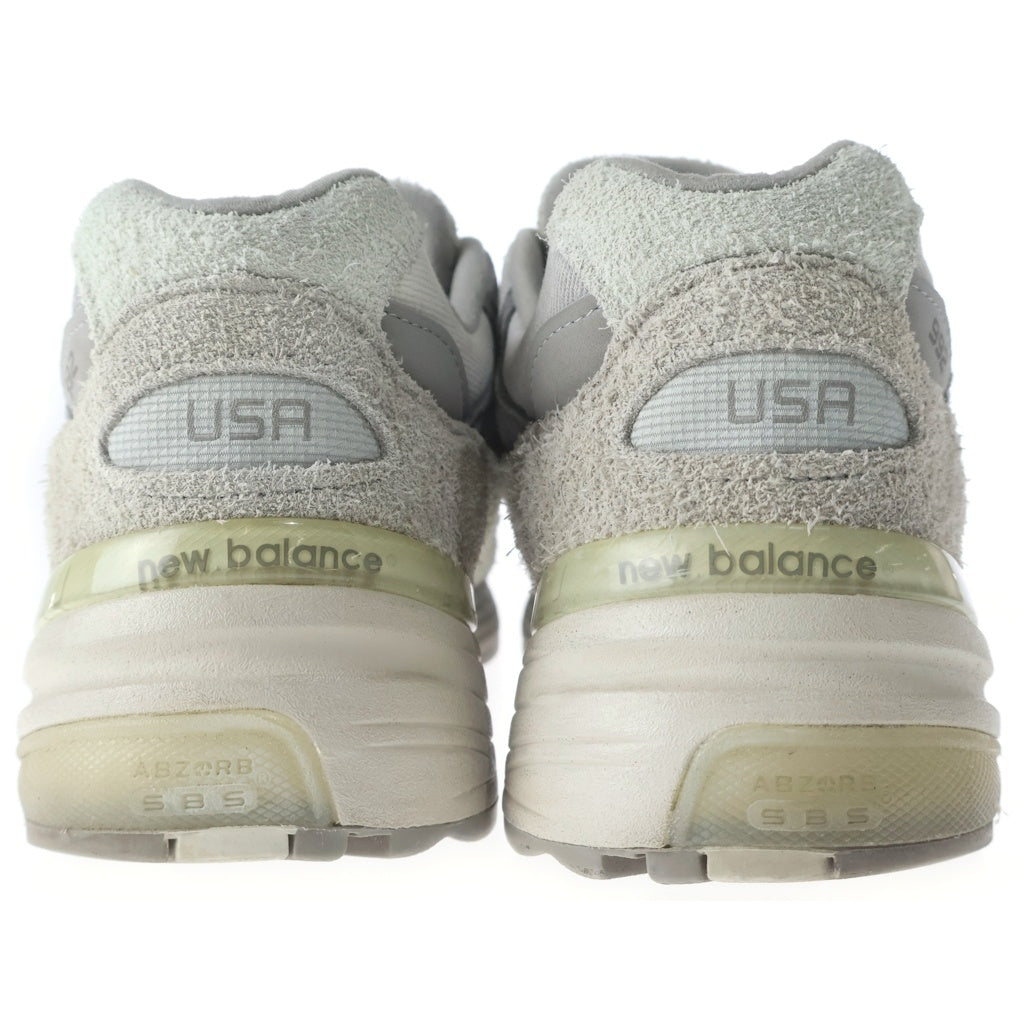 New Balance(ニューバランス) ×LEVIS 992 リーバイス スウェードローカットスニーカー グレー US10/28cm M992LV