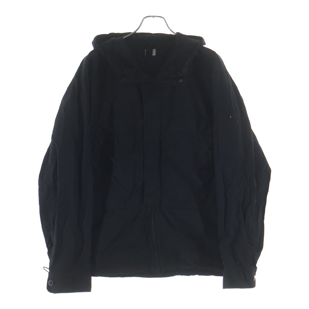 C.P. Company(シーピーカンパニー) ガーメントダイ フラットナイロン ゴーグルジャケット ブラック 19CMOS310J-005991G