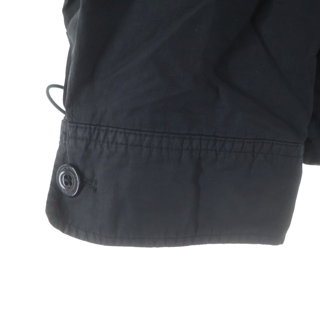 C.P. Company(シーピーカンパニー) ガーメントダイ フラットナイロン ゴーグルジャケット ブラック 19CMOS310J-005991G