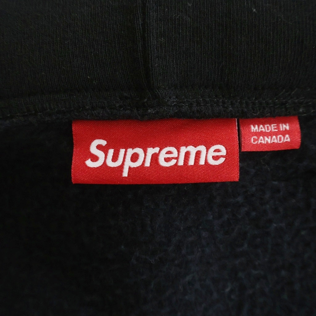 SUPREME(シュプリーム) 25AW S Logo Zip Up Hooded Sweatshirt ジップパーカー ブラック