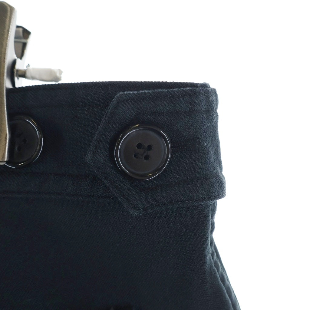 COMME des GARCONS(コムデギャルソン) ウールパッチトラウザー スラックスパンツ ブラック W19141