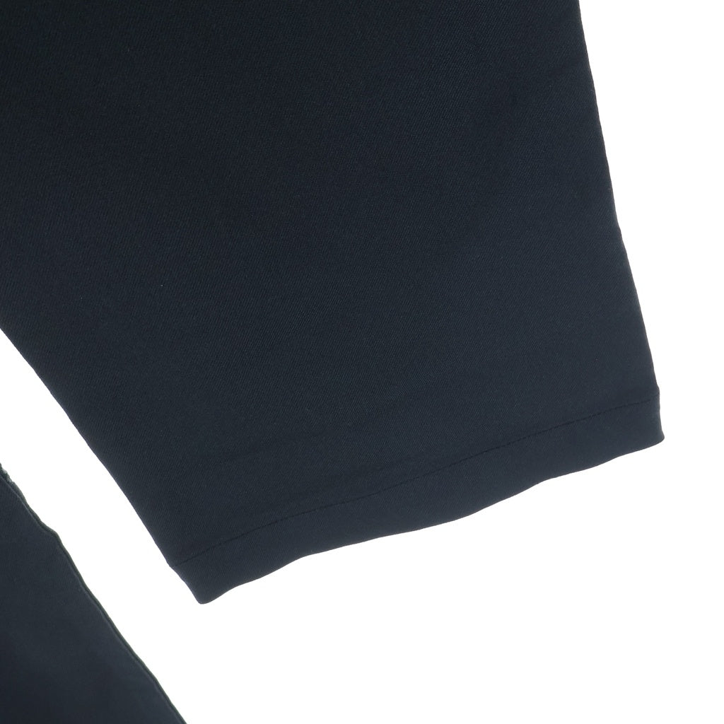 COMME des GARCONS(コムデギャルソン) ウールパッチトラウザー スラックスパンツ ブラック W19141