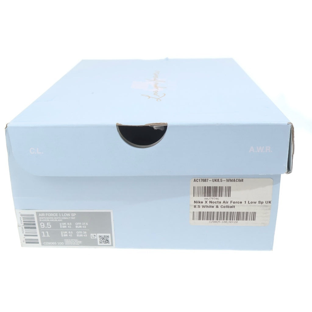 NIKE(ナイキ) ×NOCTA AIR FORCE 1 LOW SP エア フォース 1 ローカットスニーカー シューズ ホワイト CZ8065-100