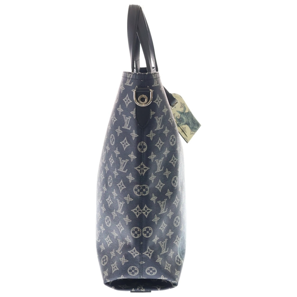 LOUIS VUITTON(ルイヴィトン) モノグラム サバンナ チャップマン トートバッグ ハンドバック ネイビー M54127 レディース