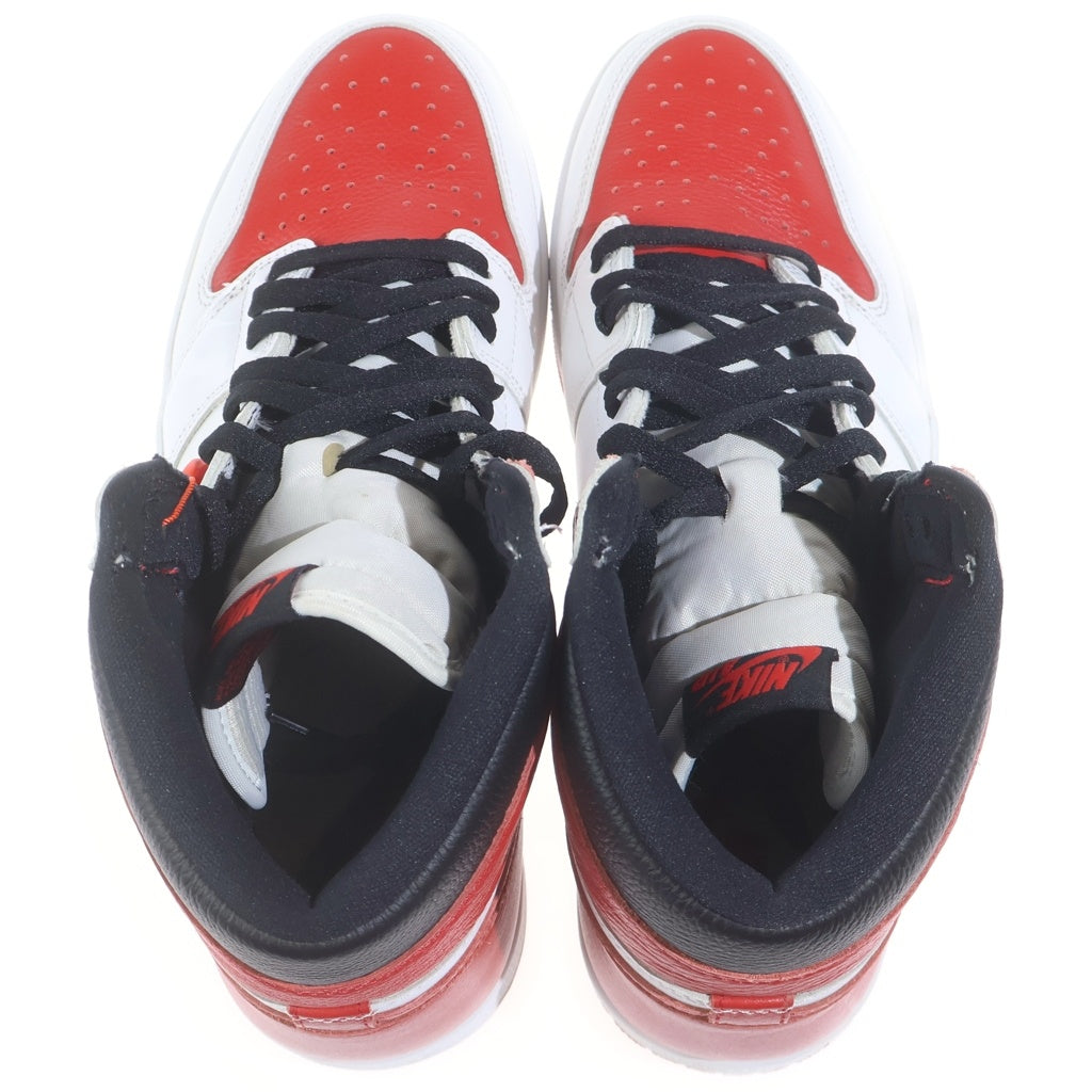 NIKE(ナイキ) AIR JOPRDAN1 RETRO HIGH OG HERITAGE US11.5/29.5cm ホワイト/レッド 555088-161