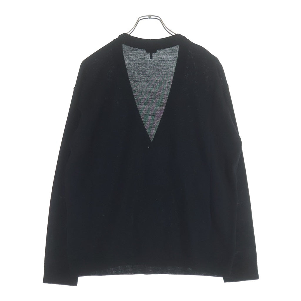 LOEWE(ロエベ) アナグラム刺繍カーディガン Q825Y16K05 ブラック