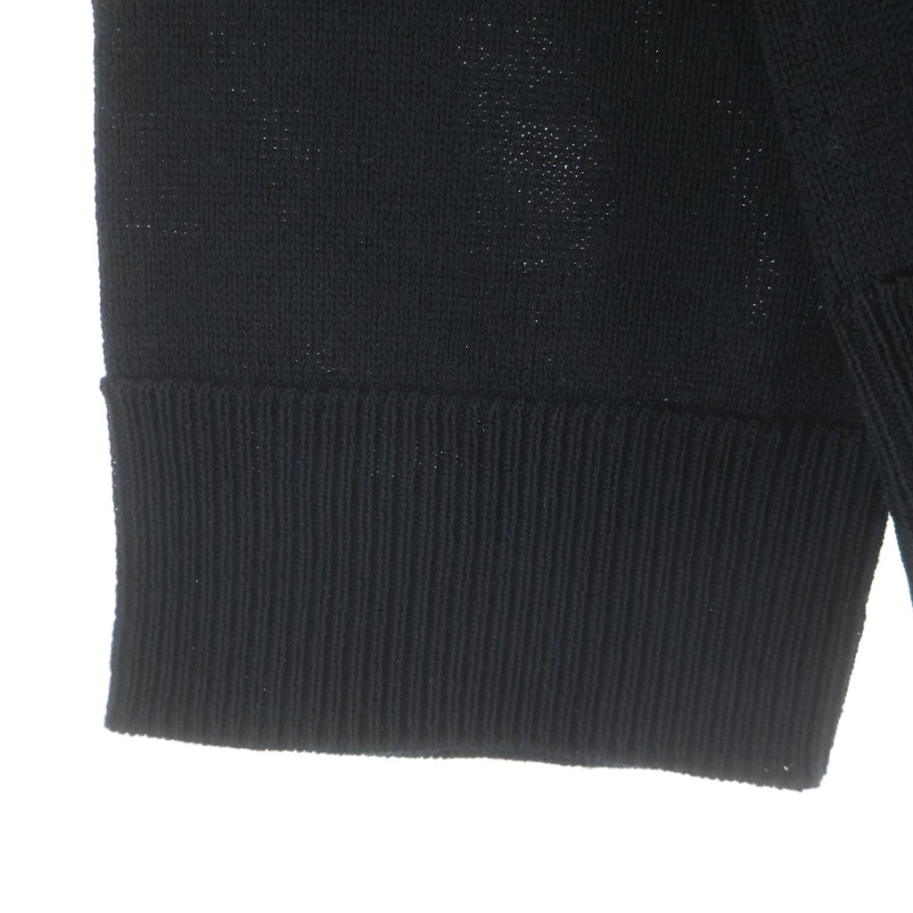 LOEWE(ロエベ) アナグラム刺繍カーディガン Q825Y16K05 ブラック