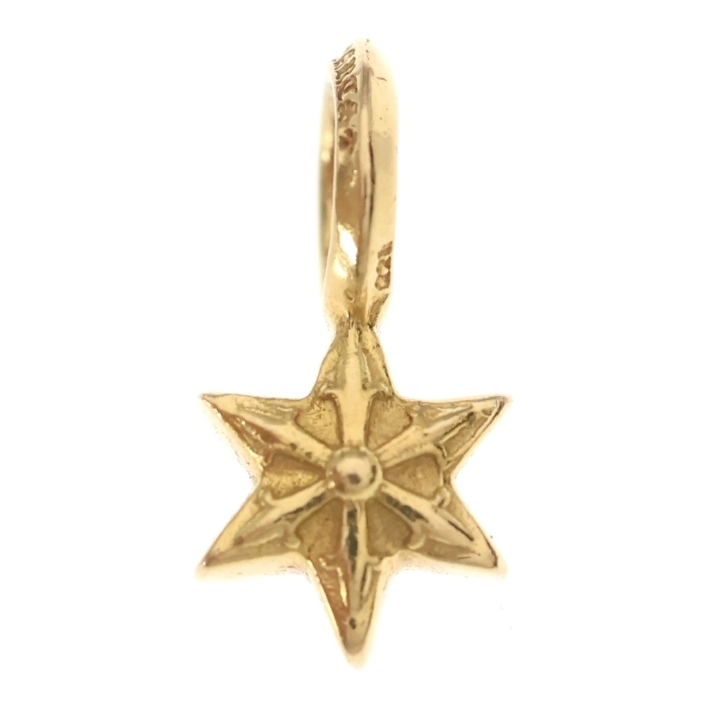 CHROME HEARTS(クロムハーツ) 22K STACK STAR V2 スタースタックチャーム ペンダントトップ ゴールド BCA405