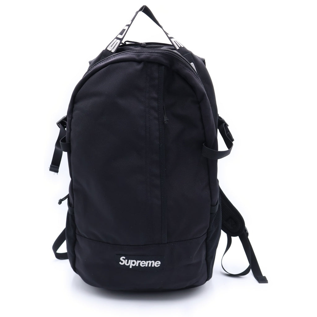 SUPREME(シュプリーム) 18SS Backpack ボックスロゴ バックパック ブラック