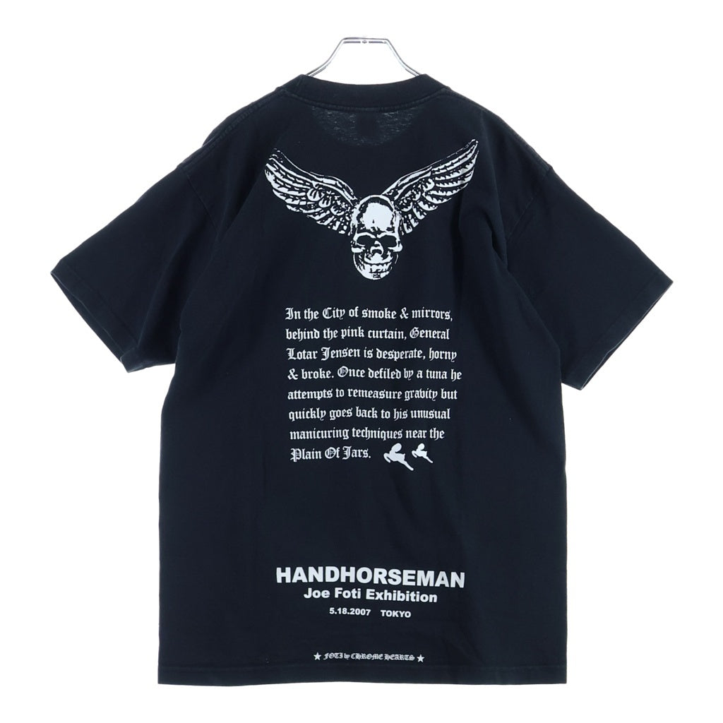 CHROME HEARTS(クロムハーツ) OLD FOTI S/S TEE フォティ 半袖Tシャツ カットソー ブラック