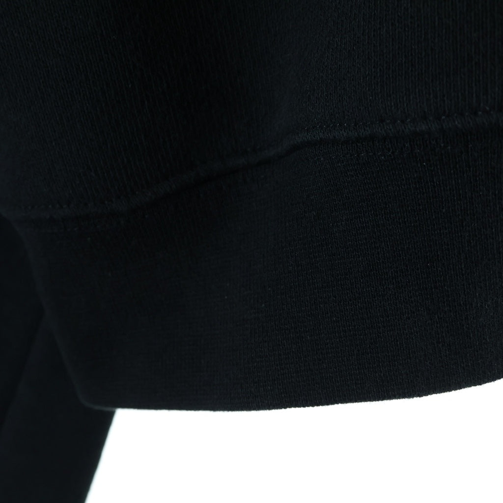 ALEXANDER WANG(アレキサンダーワン) LOGO CREWNECK SWEAT ロゴ クルーネック スウェットトレーナー ブラック UCC2221530