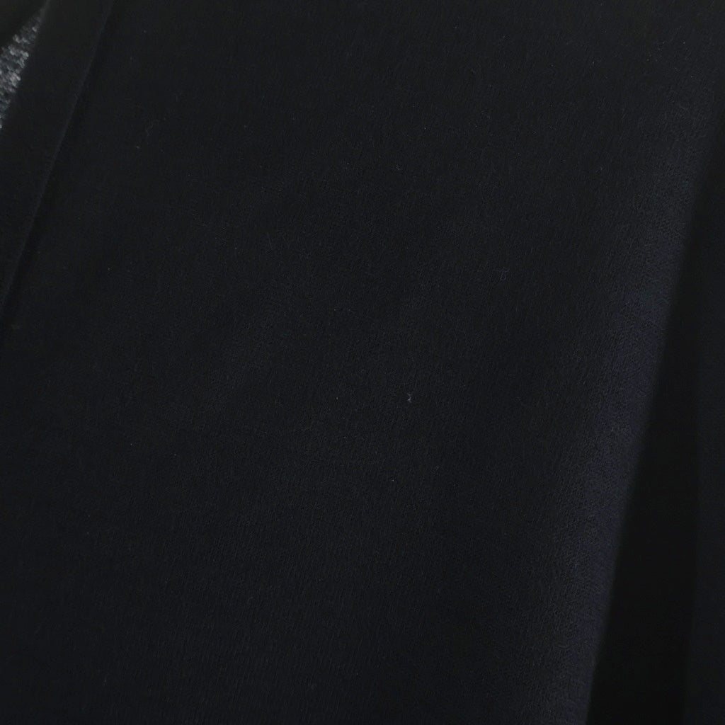 LIMI feu(リミフゥ) TUCK V NECK T-SHIRT 半袖Tシャツ カットソー ブラック LO-T25-139 レディース