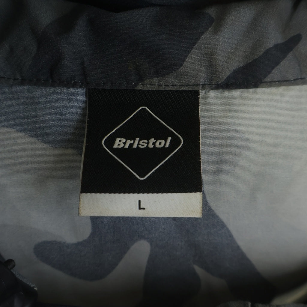 F.C.R.B.(エフシーアールビー) 20SS NYLON HOODED BLOUSON ナイロンフーデッドブルゾン ブラック/カモフラージュ ジャケット FCRB-200052