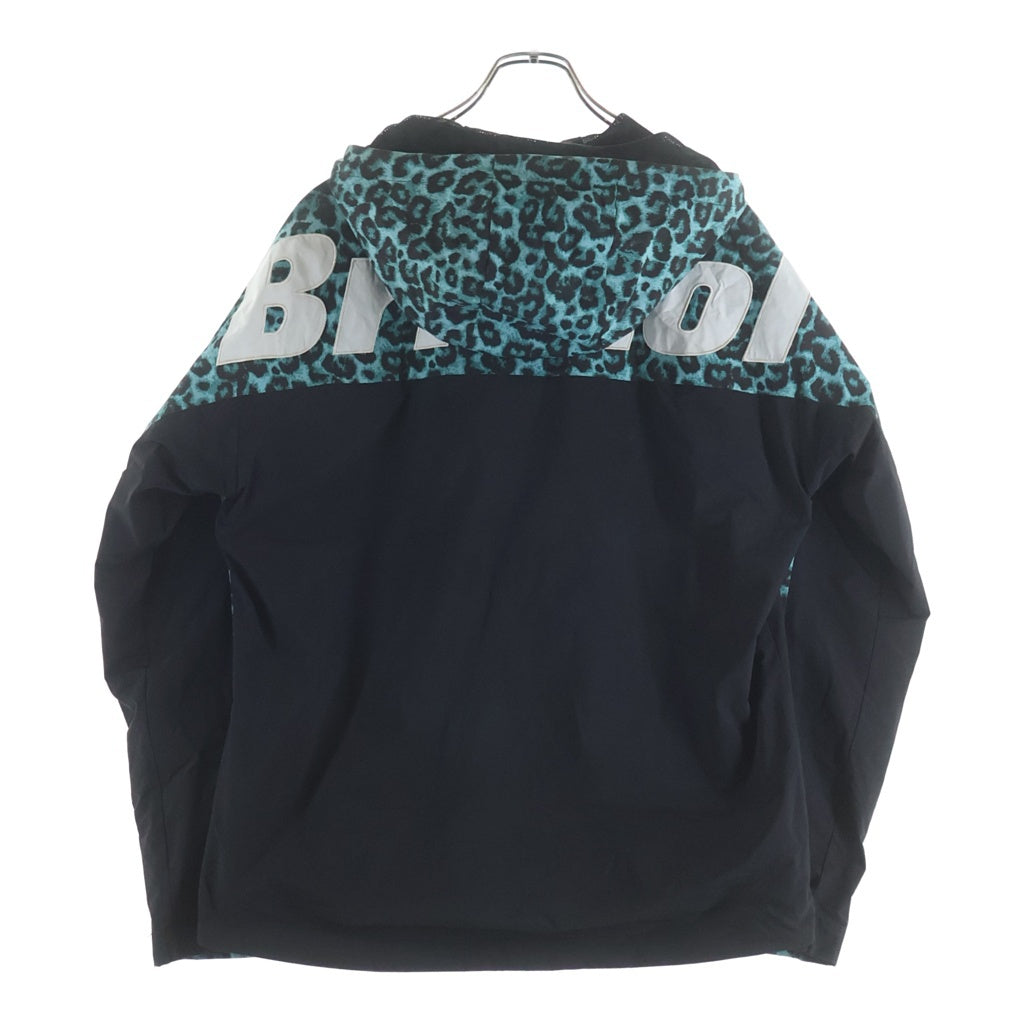 F.C.R.B./F.C.Real Bristol/FCRB(エフシーアールビー/エフシーレアルブリストル) 22SS BIG LOGO PRACTICE JACKET FCRB-220039 ビッグ ロゴプラクティス ナイロンジャケット ブルゾン ブルー FCRB-220039