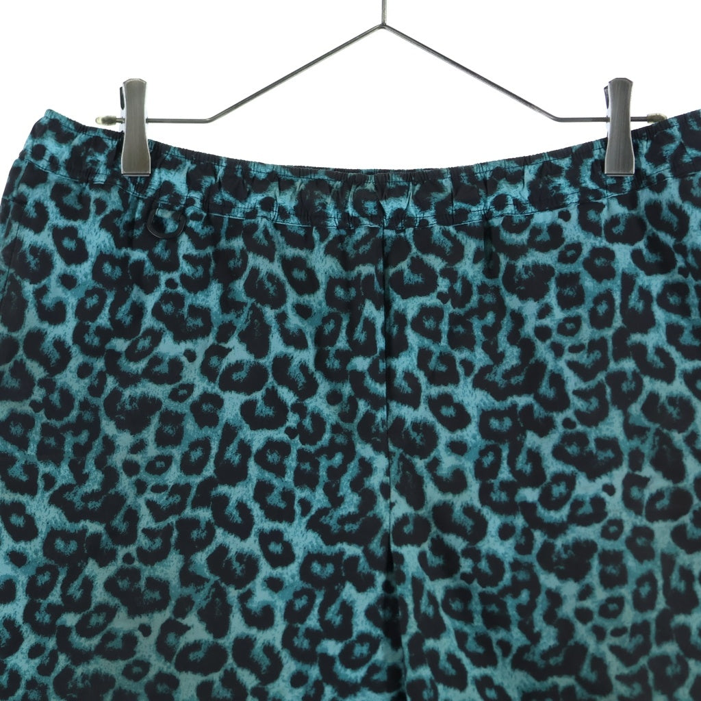 F.C.R.B./F.C.Real Bristol/FCRB(エフシーアールビー/エフシーレアルブリストル) 22SS PRACTICE SHORTS レオパード柄プラクティスショーツ ブルー FCRB-220040